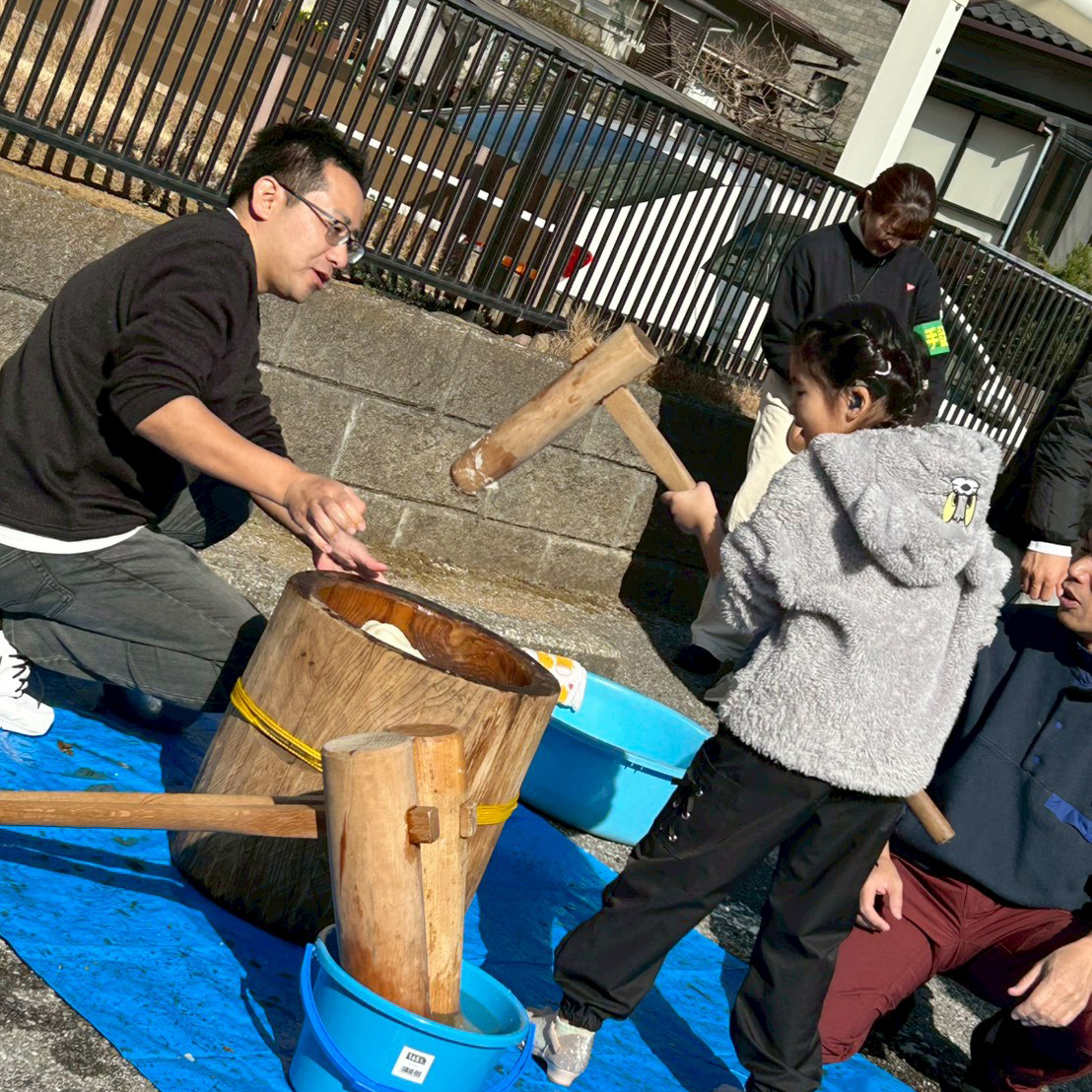 もちつき大会写真1