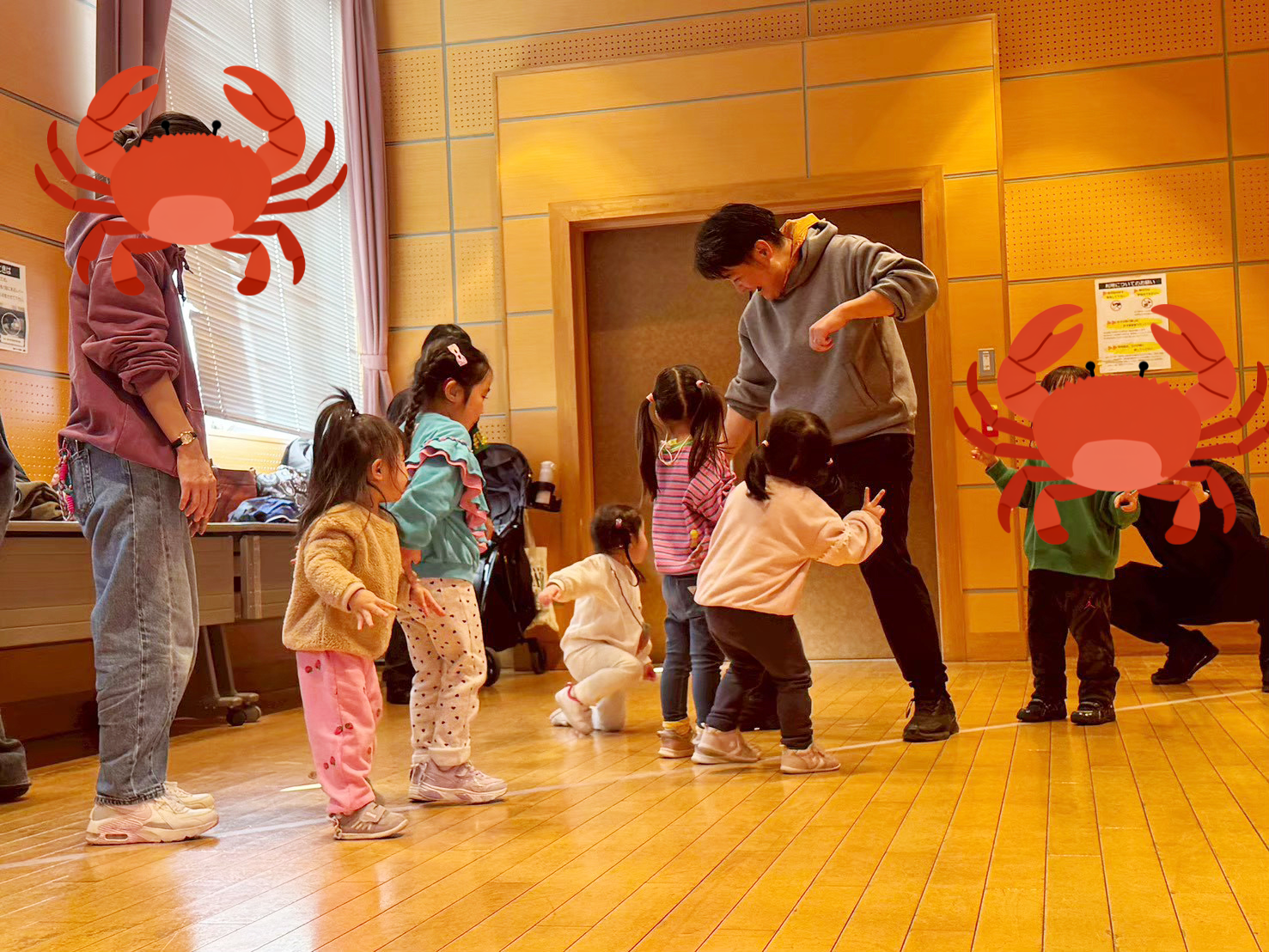 動物の動きあそびの様子